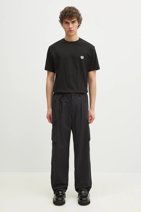 Kenzo cotton t-shirt Happy Tiger FF55TS5274SG.99J black