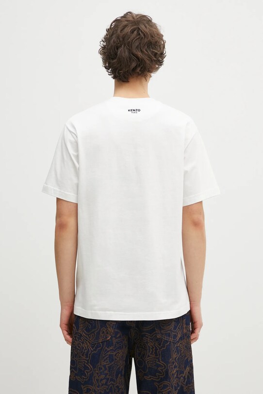 Oblečení Bavlněné tričko Kenzo Pop FF55TS5284SG.02 bílá