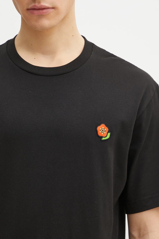Памучна тениска Kenzo Pop черен FF55TS5284SG.99J