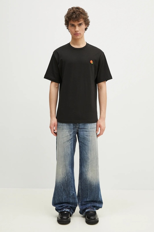 Памучна тениска Kenzo Pop FF55TS5284SG.99J черен