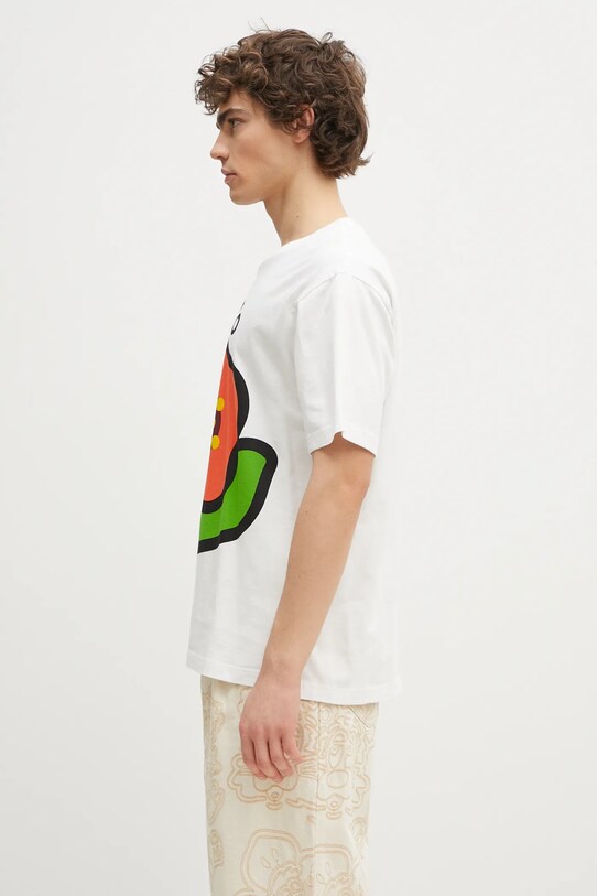 Kenzo tricou din bumbac FF55TS5304SG.02A alb SS25