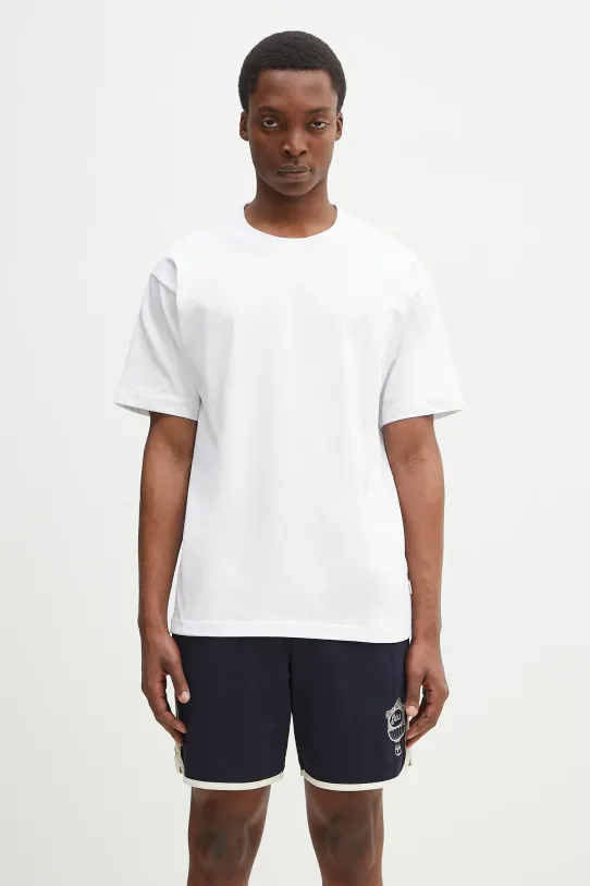 Βαμβακερό μπλουζάκι Norse Projects Norse Standard Heavy Loose T-shirt χαλαρό λευκό N01.0679.0001