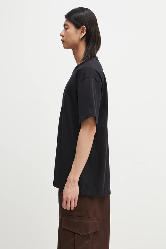 Norse Projects t-shirt in cotone Simon Heavy T-shirt N01.0687.9999 nero SS25