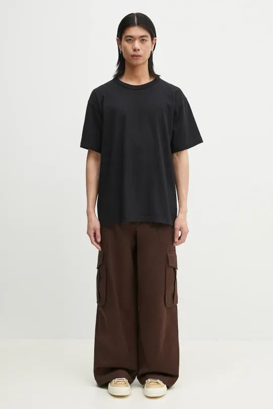 Bavlněné tričko Norse Projects Simon Heavy T-shirt N01.0687.9999 černá