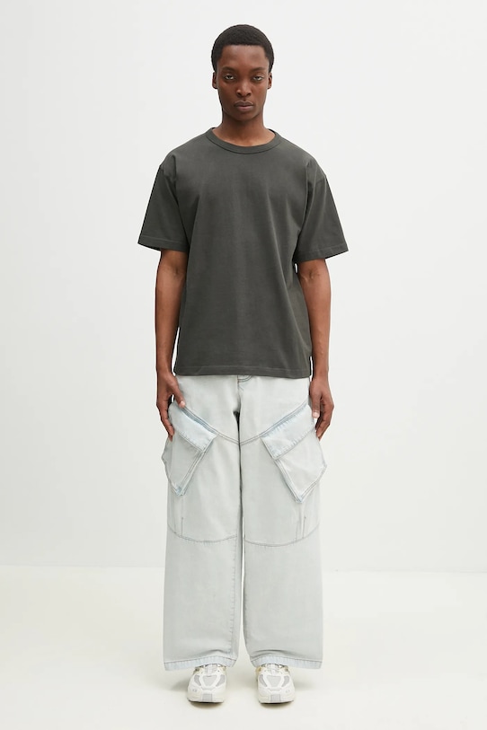 Бавовняна футболка Norse Projects Simon Heavy T-shirt N01.0687.8131 зелений