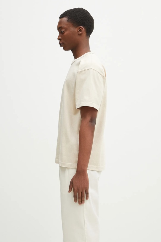Бавовняна футболка Norse Projects Simon Heavy T-shirt N01.0687.2064 бежевий SS25