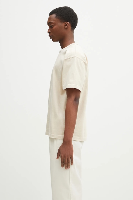 Norse Projects tricou din bumbac Simon Heavy T-shirt N01.0687.2064 bej SS25
