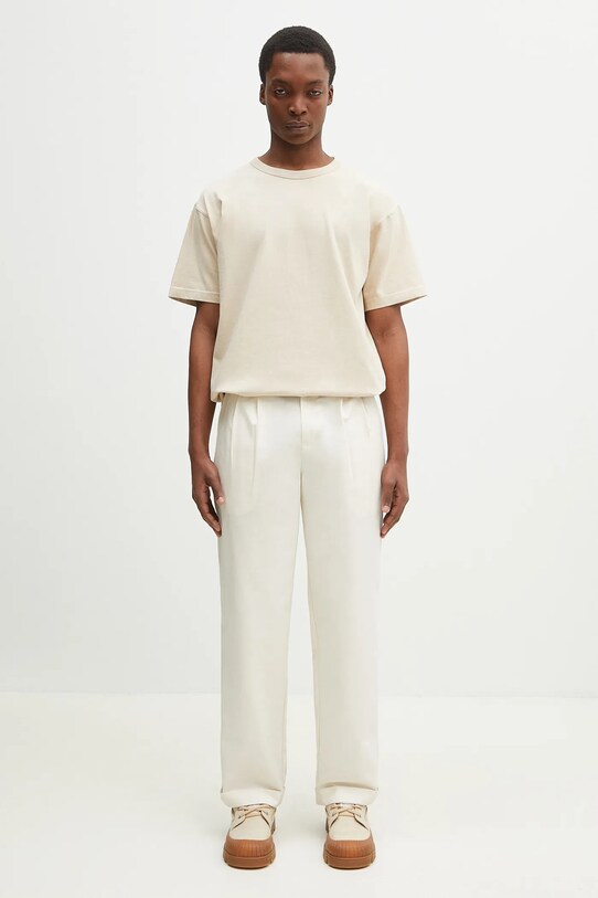 Norse Projects cotton t-shirt Simon Heavy T-shirt N01.0687.2064 beige