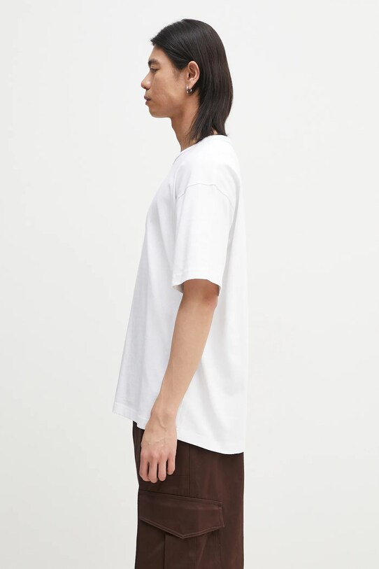 Norse Projects t-shirt bawełniany Simon Heavy T-shirt N01.0687.0001 biały SS25