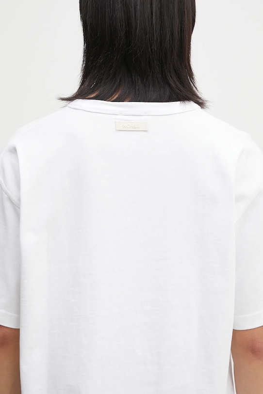 Pamučna majica Norse Projects Simon Heavy T-shirt bijela N01.0687.0001
