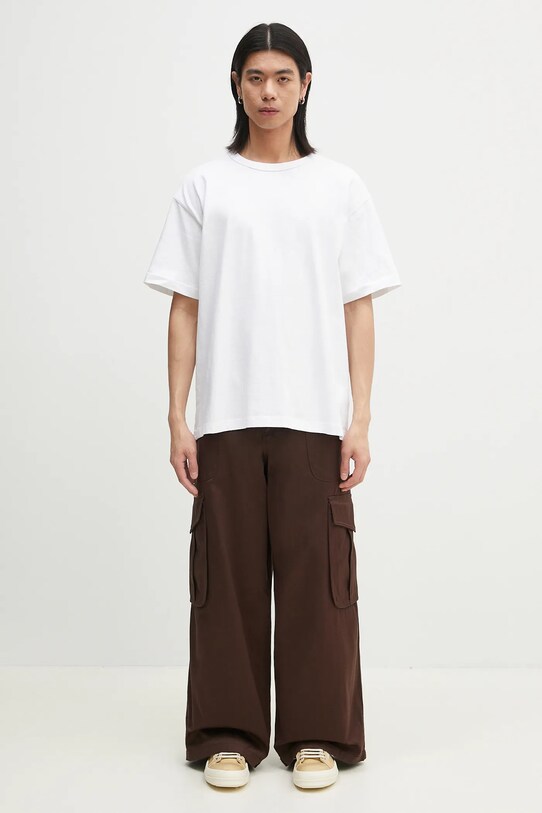 Norse Projects t-shirt bawełniany Simon Heavy T-shirt N01.0687.0001 biały