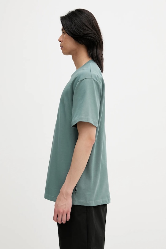 Norse Projects t-shirt bawełniany Norse Standard Heavy Loose T-shirt N01.0679.7157 zielony SS25