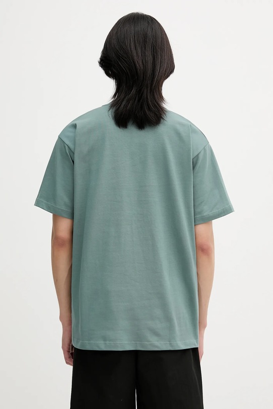 Odzież Norse Projects t-shirt bawełniany Norse Standard Heavy Loose T-shirt N01.0679.7157 zielony