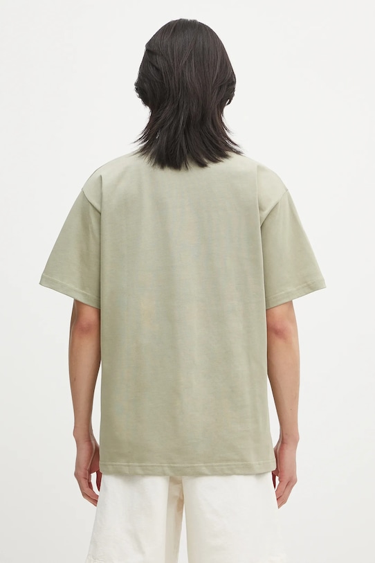Odzież Norse Projects t-shirt bawełniany Norse Standard Heavy Loose T-shirt N01.0679.2053 zielony