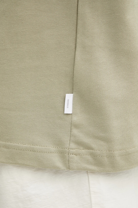 Хлопковая футболка Norse Projects Norse Standard Heavy Loose T-shirt зелёный N01.0679.2053