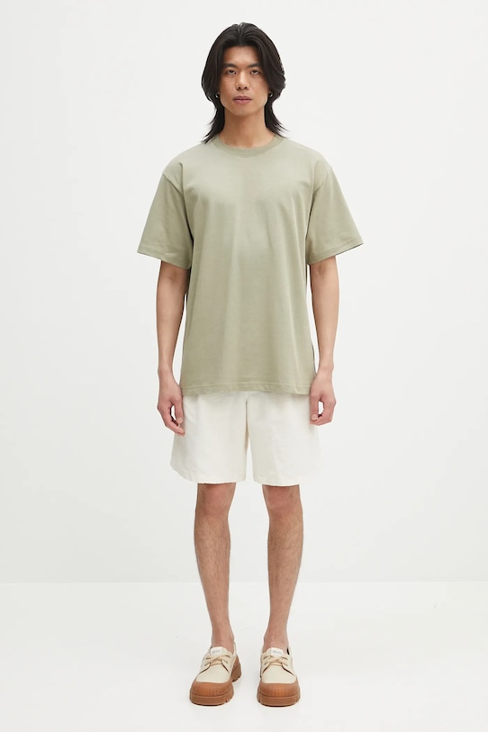 Norse Projects t-shirt bawełniany Norse Standard Heavy Loose T-shirt N01.0679.2053 zielony