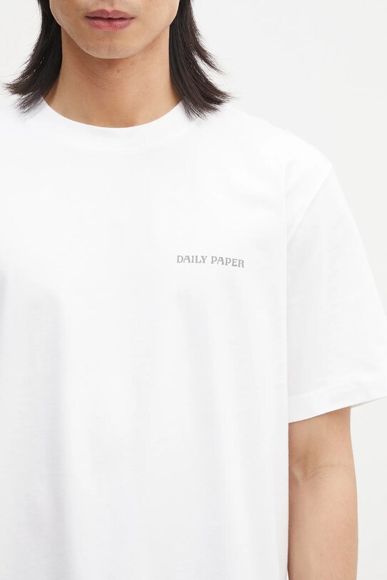 Хлопковая футболка Daily Paper Senses T Shirt белый 2511150