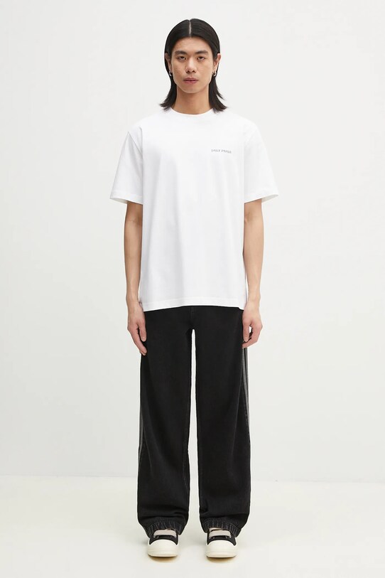 Хлопковая футболка Daily Paper Senses T Shirt 2511150 белый