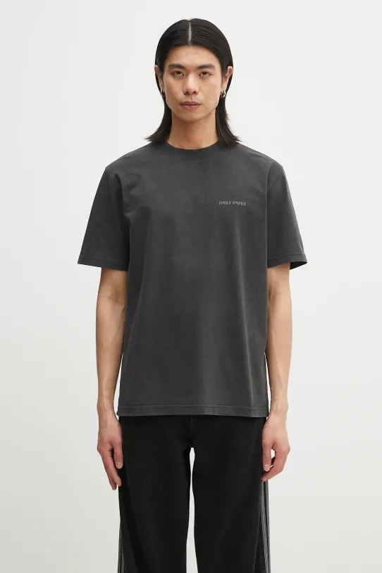 Одяг Бавовняна футболка Daily Paper Senses T-Shirt 2511069 чорний