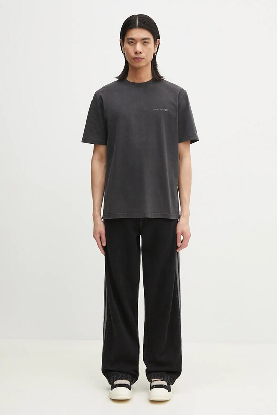 Бавовняна футболка Daily Paper Senses T-Shirt 2511069 чорний