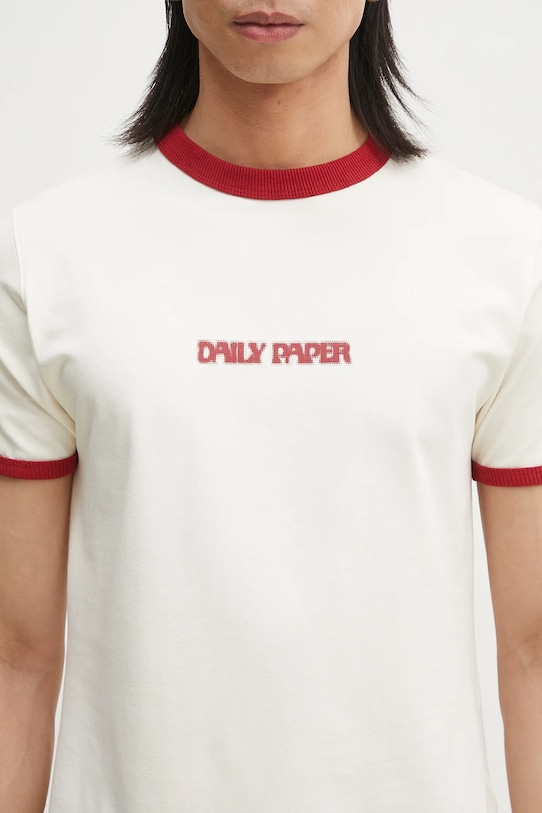 Daily Paper t-shirt Dotted Type T-Shirt bézs 2511051