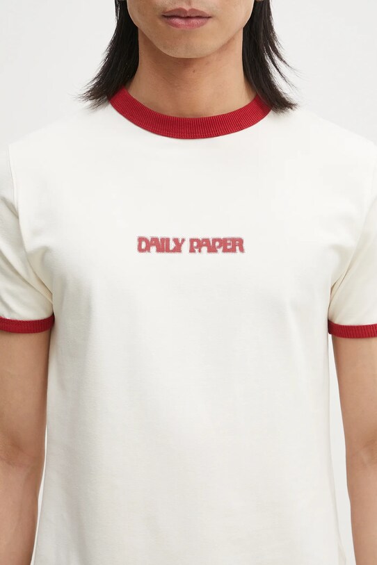 Μπλουζάκι Daily Paper Dotted Type T-Shirt μπεζ 2511051