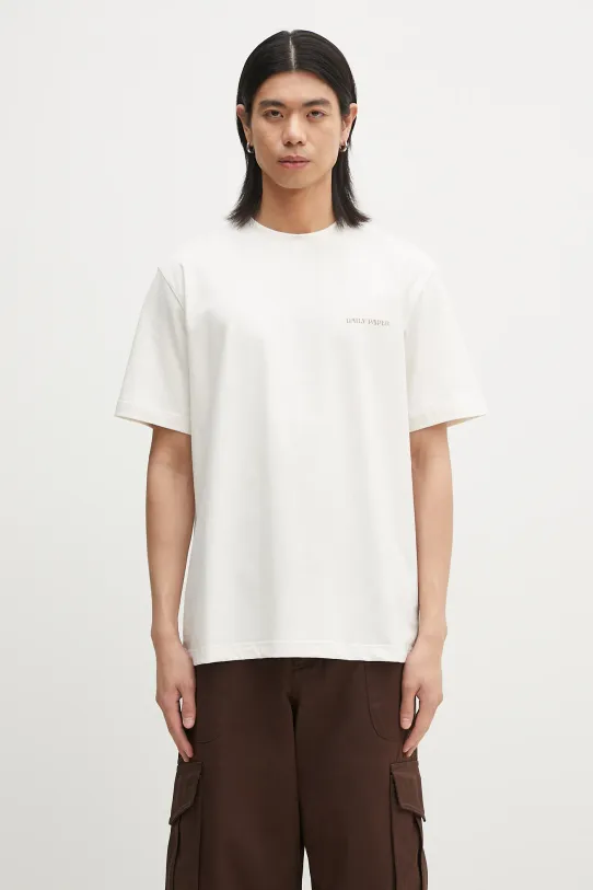 Daily Paper cotton t-shirt Craft T-Shirt regular beige 2511045