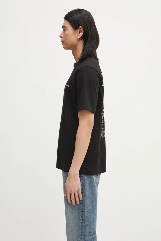 Daily Paper t-shirt bawełniany Craft T-Shirt 2511044 czarny SS25