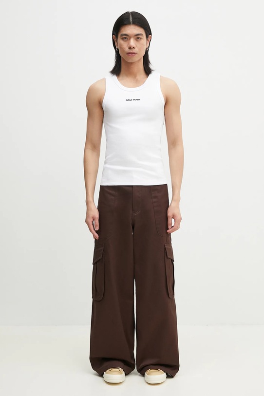 Daily Paper t-shirt Dias Rib Tank Top 2512031 fehér