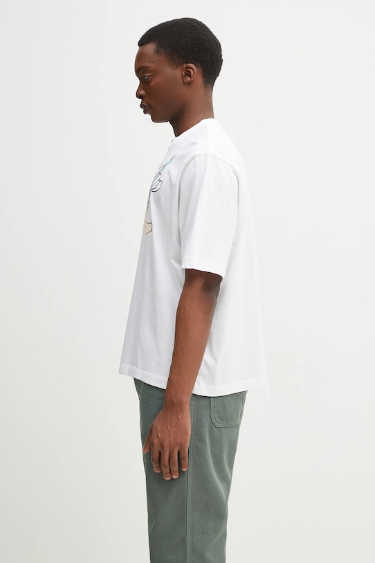 Хлопковая футболка Marcelo Burlon County Angel Boxy T-Shirt White Multicol CMAA05AS25JER0020184 белый SS25
