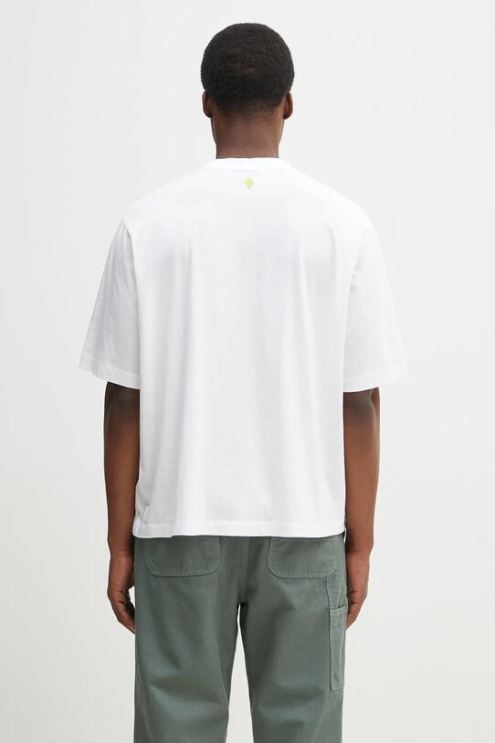 Oblečení Bavlněné tričko Marcelo Burlon County Angel Boxy T-Shirt White Multicol CMAA05AS25JER0020184 bílá