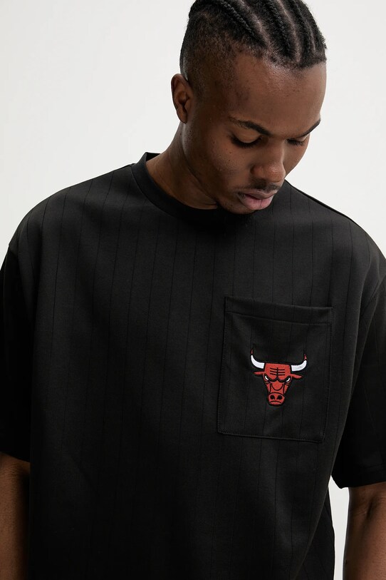 New Era t-shirt fekete 60596442