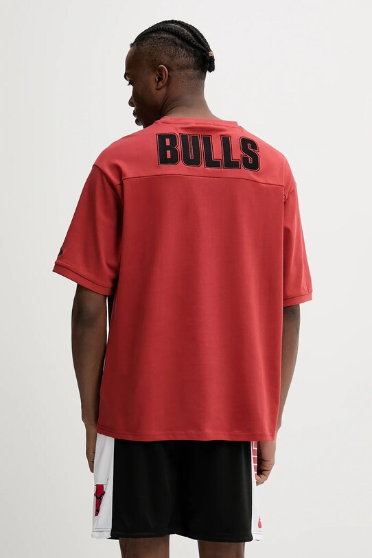 Odzież New Era t-shirt bawełniany 60596461 pomarańczowy