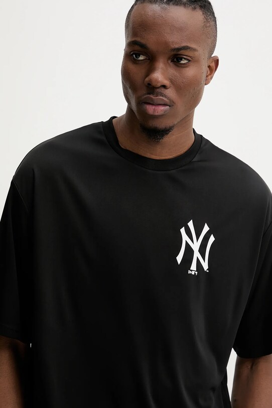 New Era t-shirt fekete 60596365