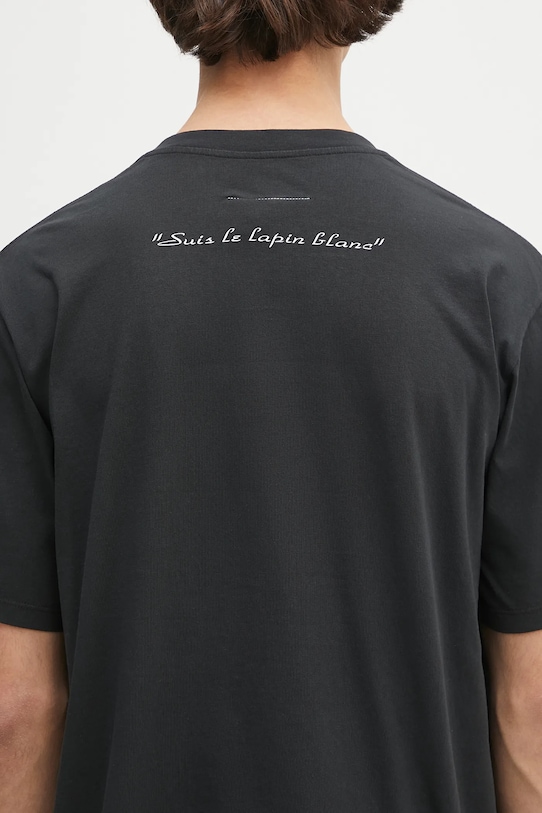 MM6 Maison Margiela t-shirt bawełniany SH2GC0024.M20108.899 czarny