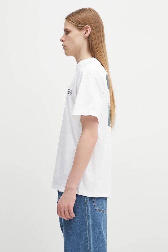 Бавовняна футболка No Problemo No Limits SS Tee NP6000603 білий SS25