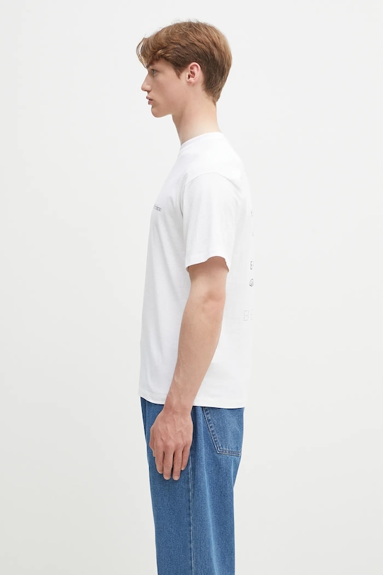 No Problemo pamut póló Eau De Problemo SS Tee NP6000503 fehér SS25
