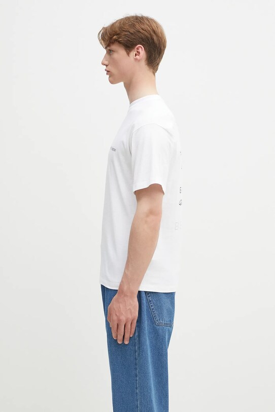 No Problemo tricou din bumbac Eau De Problemo SS Tee NP6000503 alb SS25