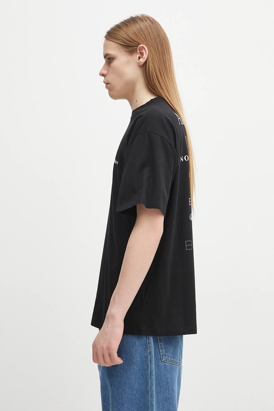 No Problemo t-shirt bawełniany Eau De Problemo SS Tee NP6000503 czarny SS25