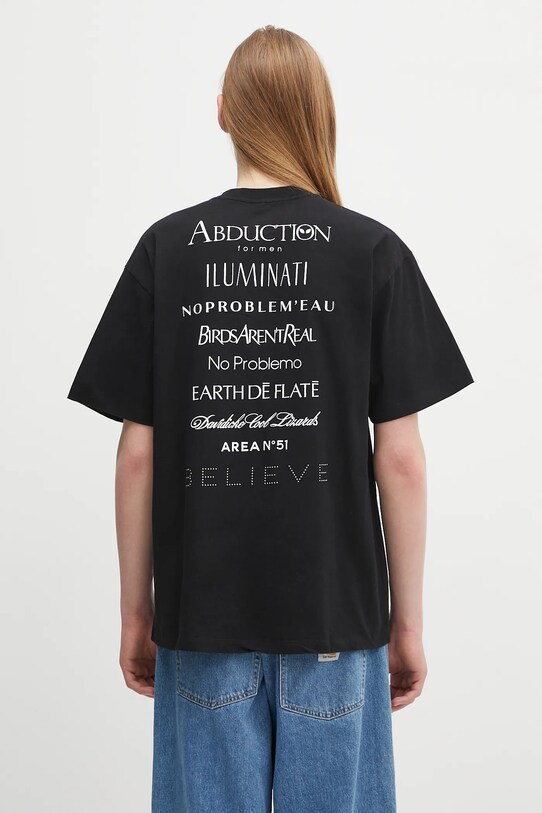 Îmbrăcăminte No Problemo tricou din bumbac Eau De Problemo SS Tee NP6000503 negru