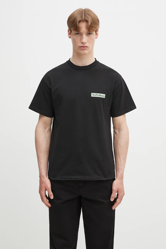 Clothing No Problemo cotton t-shirt Area 51 SS Tee NP6000403 black