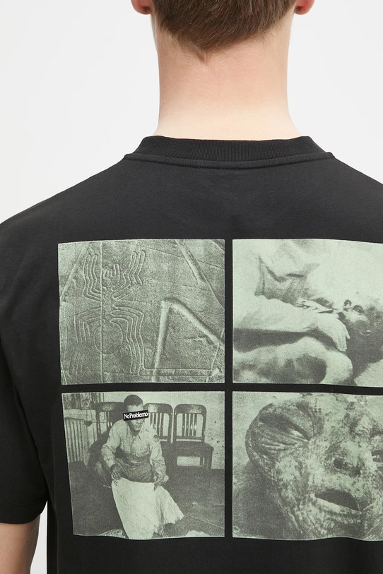 No Problemo t-shirt bawełniany Area 51 SS Tee czarny NP6000403