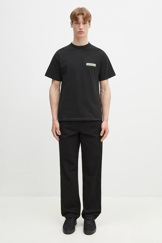 No Problemo t-shirt bawełniany Area 51 SS Tee NP6000403 czarny