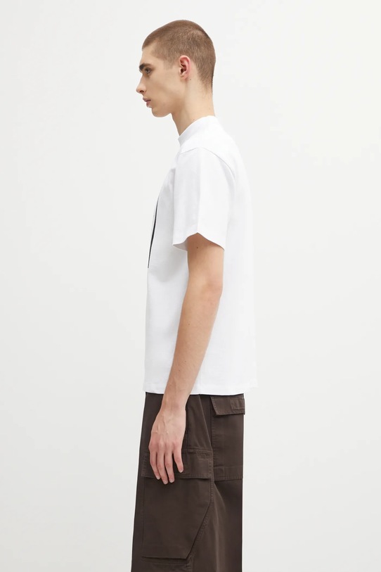 No Problemo pamut póló Redacted SS Tee NP60001103 fehér SS25
