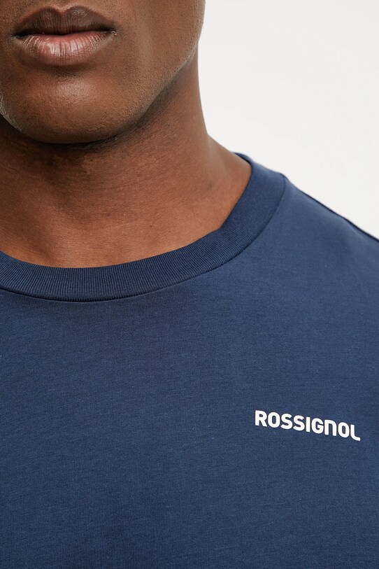 Rossignol tricou din bumbac Waterfall bleumarin RLNMY24