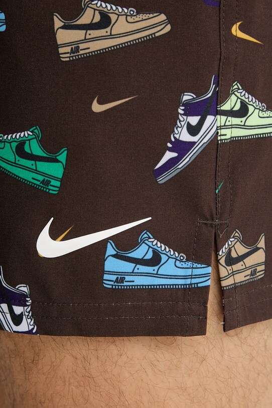 T-shirt κολύμβησης Nike μαύρο NESSF522