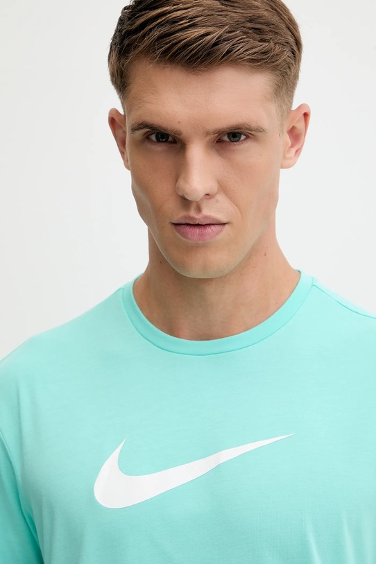 Футболка для тренувань Nike бірюзовий NESSF523