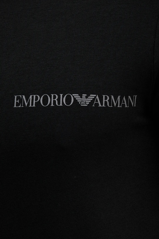 Μπλουζάκι lounge Emporio Armani Underwear 2-pack μαύρο EM000392.AF10779