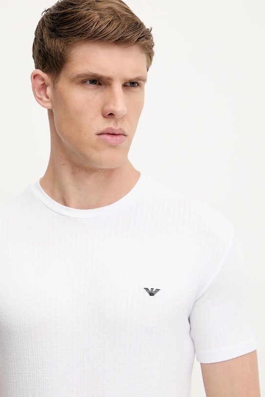 Ρούχα Μπλουζάκι Emporio Armani Underwear EM000379.AF12034 λευκό