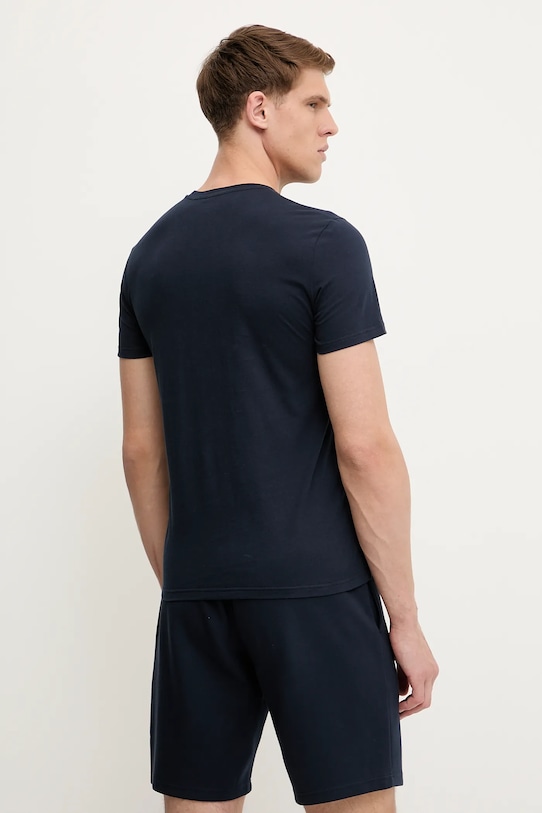 Ρούχα Βαμβακερό μπλουζάκι Emporio Armani Underwear EM000377.AF14210 σκούρο μπλε